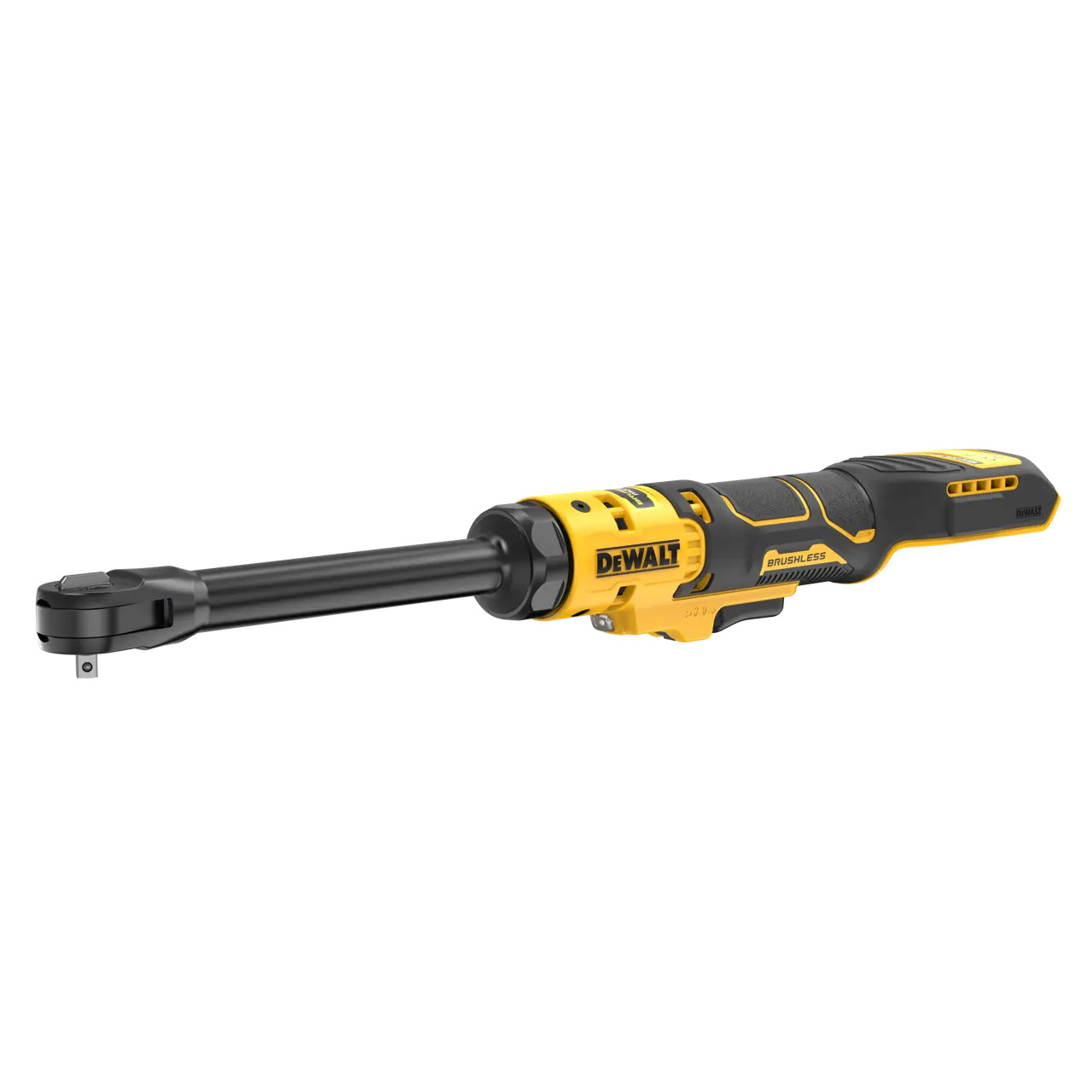 DEWALT DCF514EN-XJ 18V XR Brushless 1/4" 18V Accu Haakse Ratelsleutel met lange nek excl. accu en lader in doos