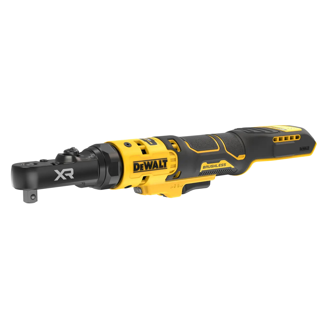 DEWALT DCF520N-XJ 18V XR Brushless 1/4" en 3/8" Accu Haakse Ratelsleutel excl. accu en lader in doos
