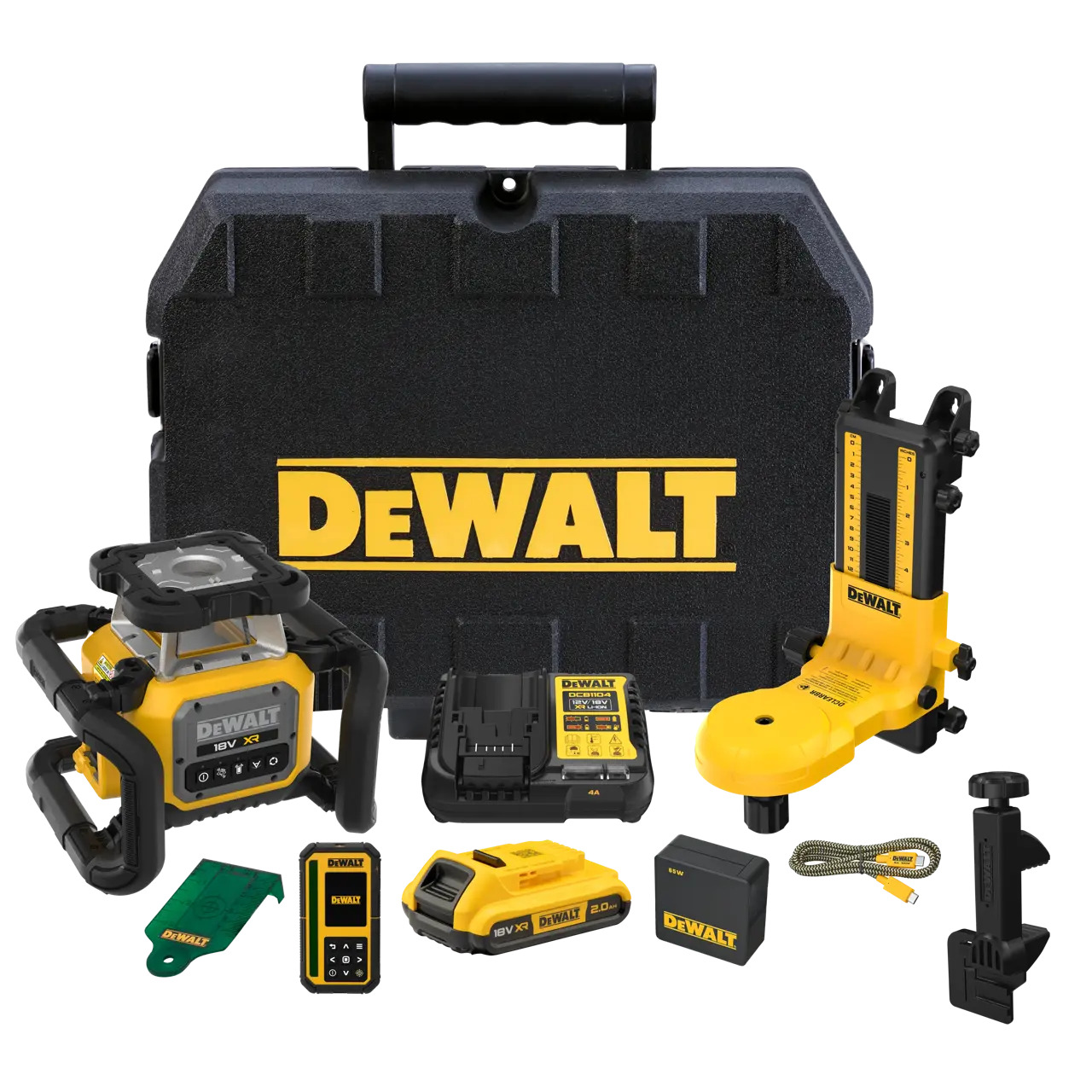 DEWALT DCLE35122GD1-QW XR Roterende Laser Groen 18V