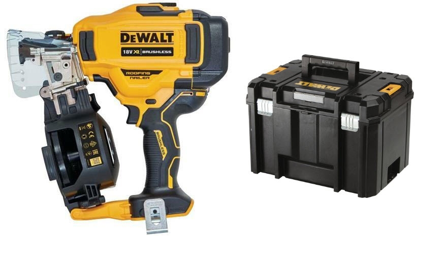DeWALT DCN45RNNT-XJ Roofing Nailer 18V excl. accu's en lader in TSTAK koffer
