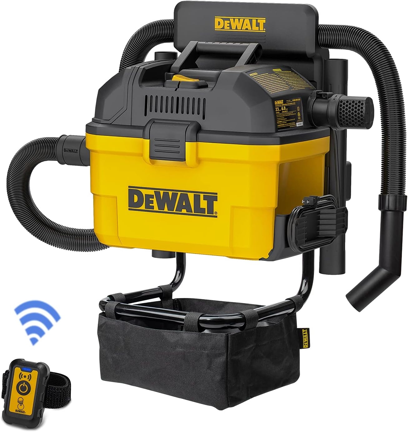 DeWALT DXV23G Nat-/Droogstofzuiger - 1100W - 23L