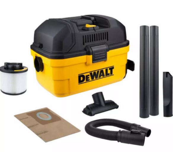 DeWalt DXV15T Toolbox 15L Nat/droog Stofzuiger
