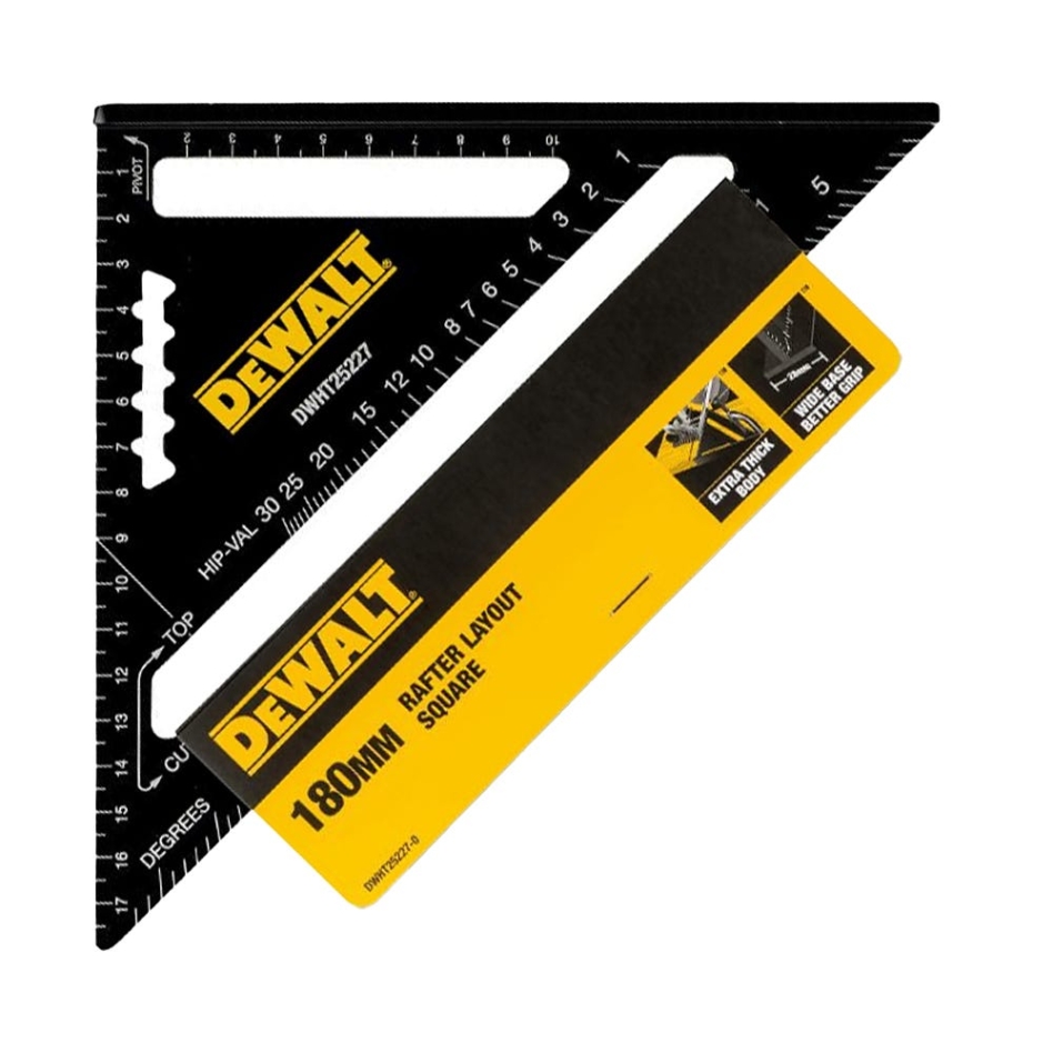 DeWALT Accessoires DWHT25227-0 Multi Bouwdriehoek 18 cm