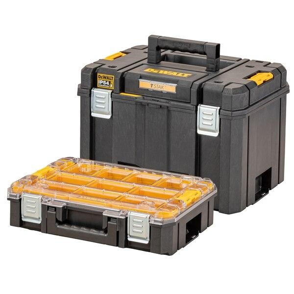 DeWalt Accessoires DWST83520-1 T-STAK 2.0 VI opbergkoffer voor diep gereedschap + organizer
