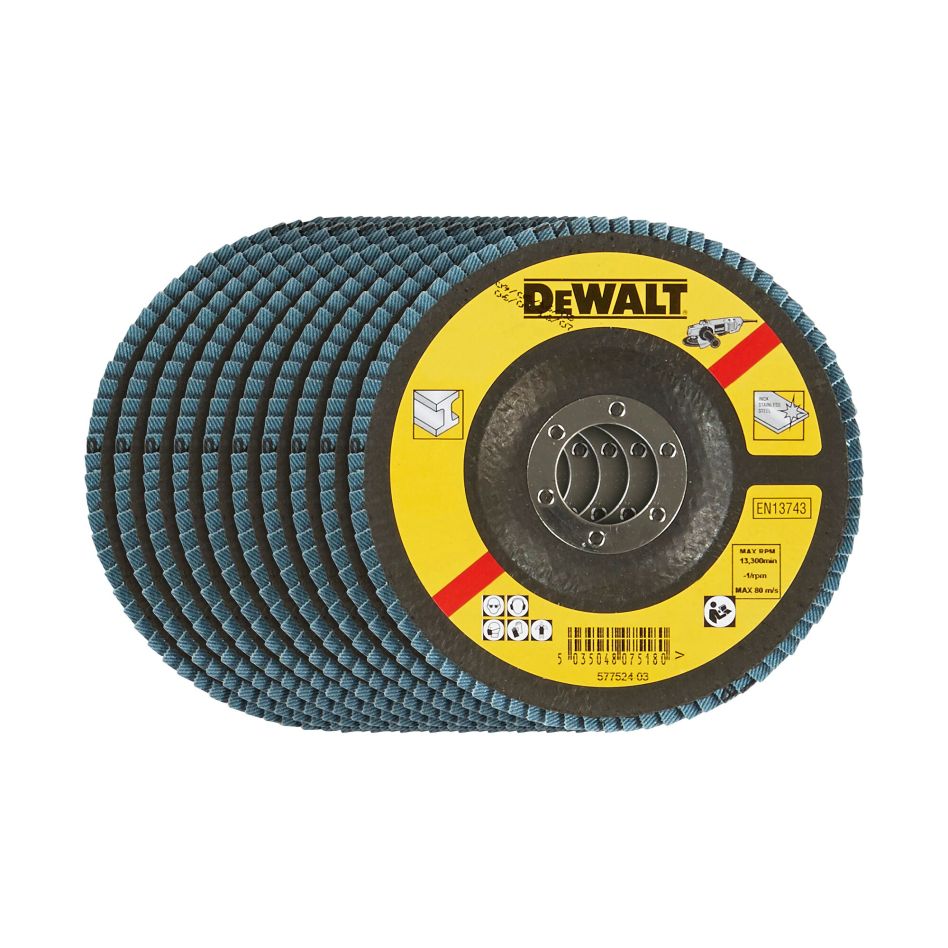DeWalt Accessoires DT3255-QZ Lamellen schuurschijf gebogen 115x22,2mm K36