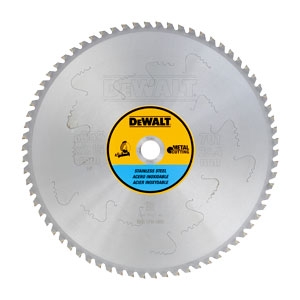 DEWALT Accessoires DT1921-QZ HM-zaagblad 355 x 25,4 mm 70T Inox (droog)