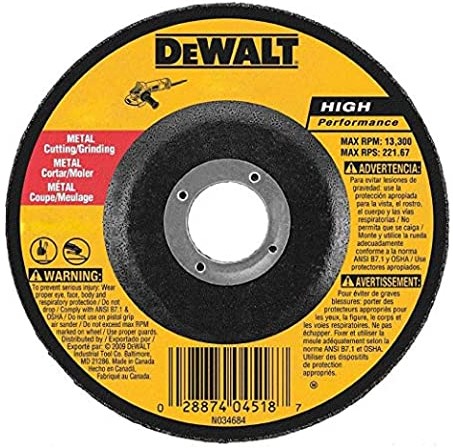 DeWALT Accessoires DX7961-AE Extreme 2X Afbraamschijf Metaal 180 x 6.0 x 22,2mm