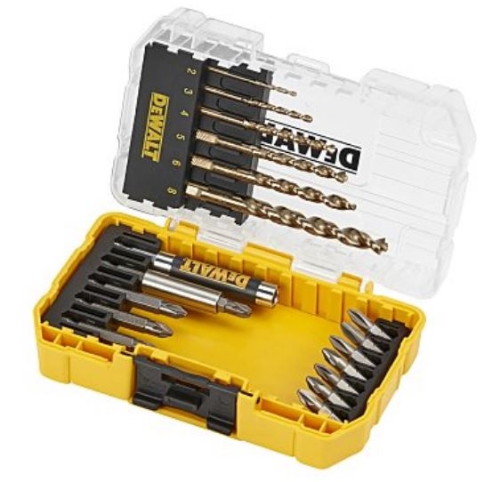 DeWalt Accessoires DT70711-QZ 19-dlg metaalboren HSS-G (2mm-8mm) en schroefbitset