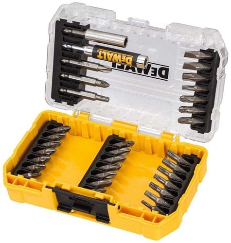 DeWalt Accessoires DT70712-QZ 19-delige betonboren (4mm-8mm) en schroefbitset met Tough Case