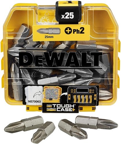DeWalt Accessoires DT70555T-QZ Impact Torsion TicTac Pz2 25mm (bestelbaar per 21: Baliedisplay)