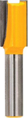 DeWalt Accessoires DT90005-QZ Groeffrees HM, 2 snijkanten, schacht 8mm, Ø12mm, werklengte 20mm