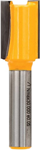DeWalt Accessoires DT90006-QZ Groeffrees HM, 2 snijkanten, schacht 8mm, Ø14mm, werklengte 20mm