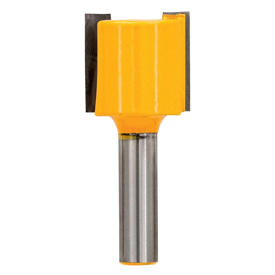 DeWALT Accessoires DT90011-QZ Groeffrees HM, 2 snijkanten, schacht 8mm, Ø22mm, werklengte 20mm