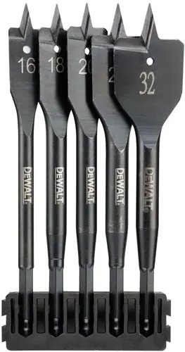 DeWalt Accessoires DT70834-QZ 5-delige houder + Extreme IMPACT speedboren 16mm, 18mm, 20mm, 25mm, 32mm