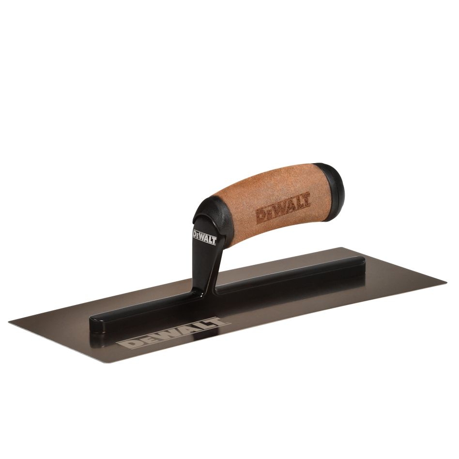 DeWalt Accessoires 2-971 Pleisterspaan gold RVS gebogen lederen greep 30.5 x 13 cm