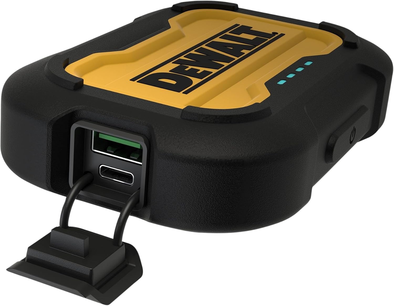 DeWalt Accessoires 215 1643 DWG Powerbank 10Ah incl. 2 oplaad poorten en type C na USB-kabel