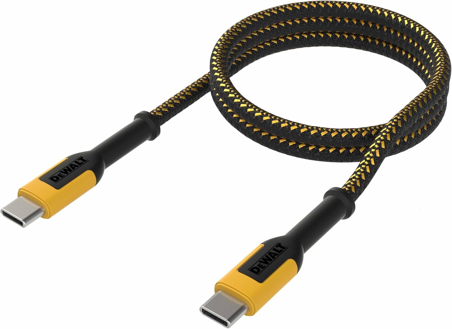 DeWalt Accessoires 131 0006 DWG Versterkte USB-C naar USB-C 100W kabel 120cm