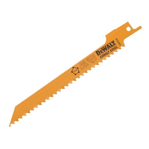 DeWalt Accessoires DT2351-QZ BI-Metaal 152 x 4.2 mm Reciprozaagbladen 5 Stuks