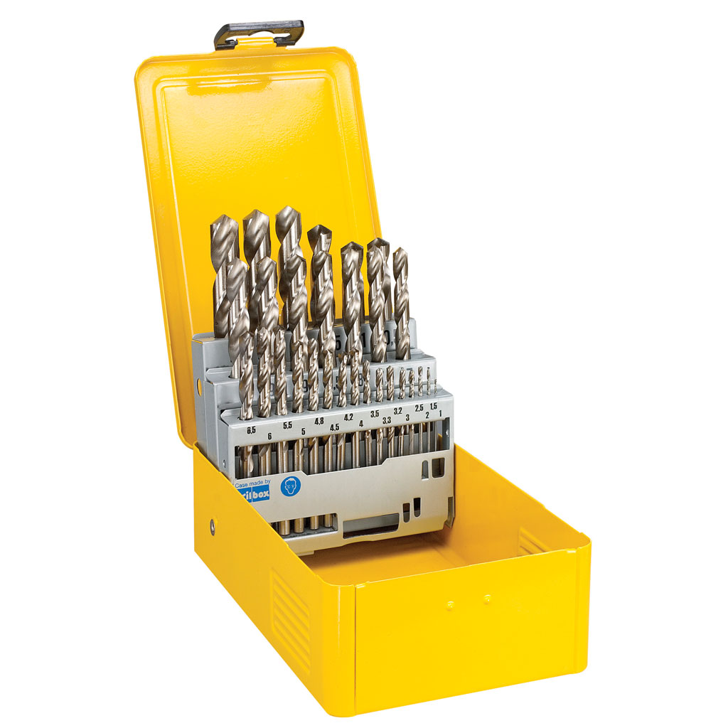 DeWalt Accessoires DT5929-QZ DT5929 29-delige HSS-G borenset in metalen box
