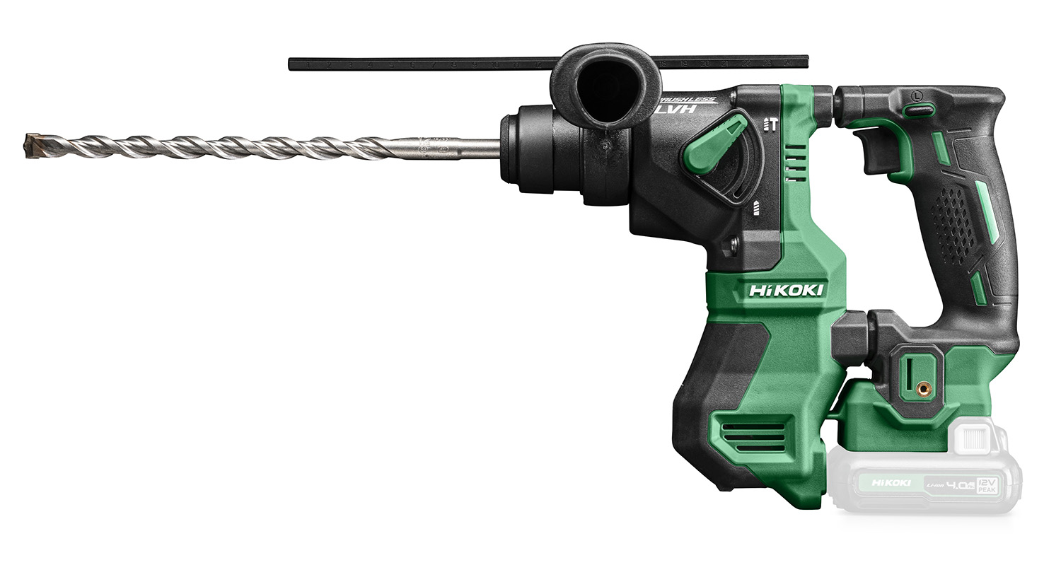 HiKOKI DH12DDW4Z Accu Boorhamer 12V excl. accu's en lader