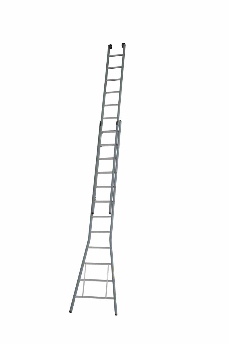 Dirks DKGU0216 Tweedelige Opsteekladder 2x16 8.35 m