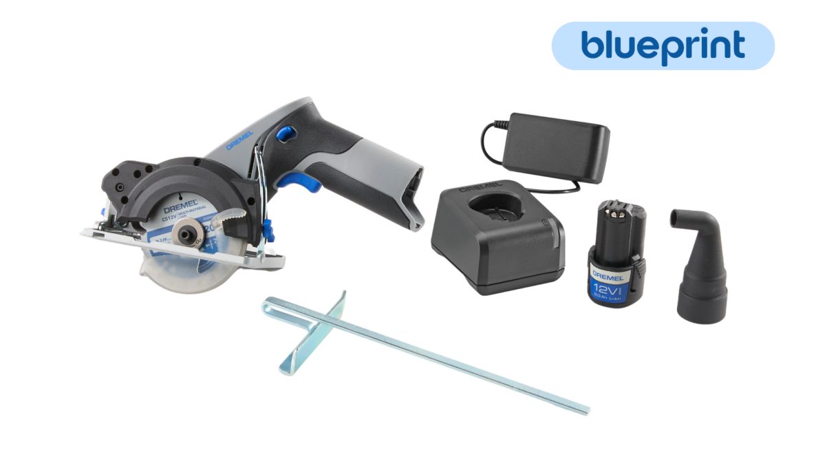Dremel F013CS12JA BluePrint CS12JA 12V Compactzaag set 12V 2,0Ah accu en snellader