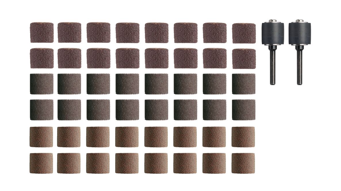 Dremel 26150771JA 771 Schuurmiddelenset werkdiameter 13 mm 48-delig