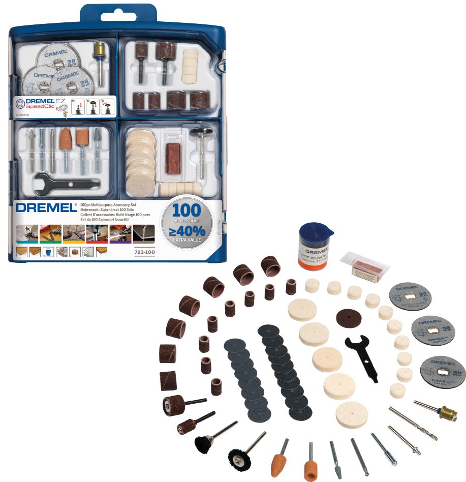 Dremel 2615S723JA 723JA Accessoireset 100-delig