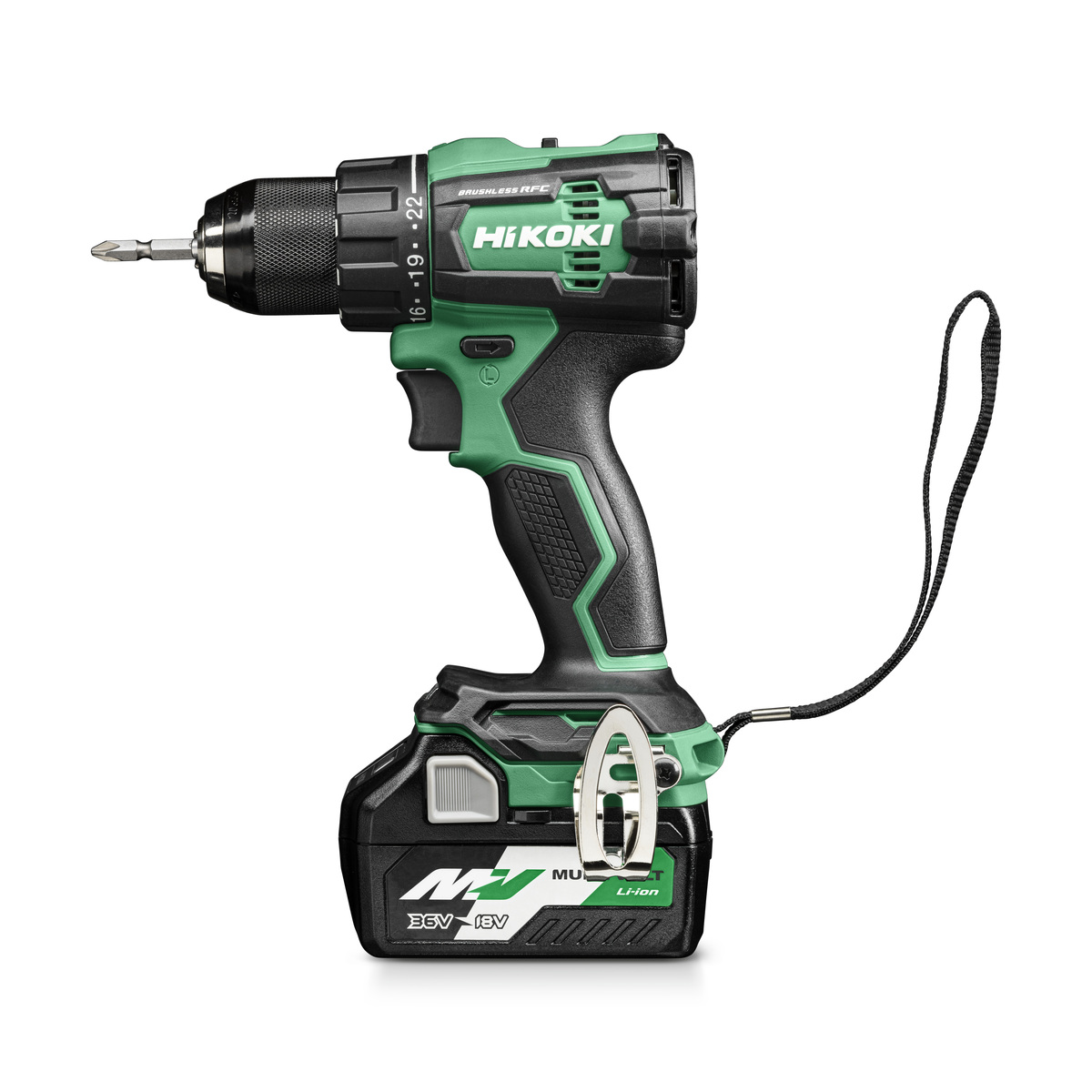 HiKOKI DS18DEWRZ Multivolt Accu boorschroefmachine 36V 2,5Ah Li-Ion in HSC II koffer