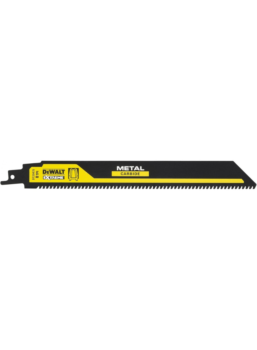 EZARC Reciprozaagblad Carbide Reciprozaagbladen Endurance voor dik metaal, gietijzer, gelegeerd staal 150 mm 8TPI R678HM (3-stuks