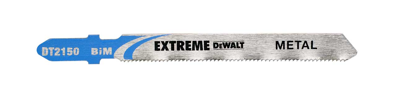DeWalt Accessoires DT2150-QZ Decoupeerzaagblad Bi-metaal 86.5 x 1.2 x 5 mm (T118AF) 3 Stuks