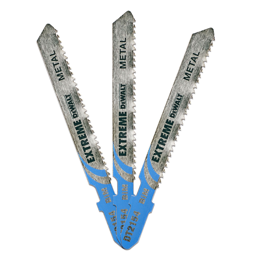 DeWalt Accessoires DT2154-QZ Decoupeerzaagblad Bi-metaal 86.5 x 1.7 x 9 mm (T118BF) 3 Stuks