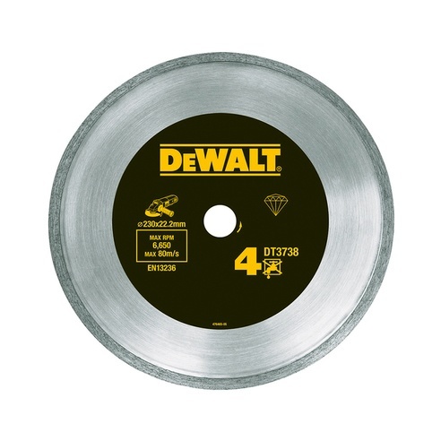 DeWalt Accessoires DT3736-XJ Diamantzaagblad 125 x 22.2mm Droog Gesinteerd voor tegels