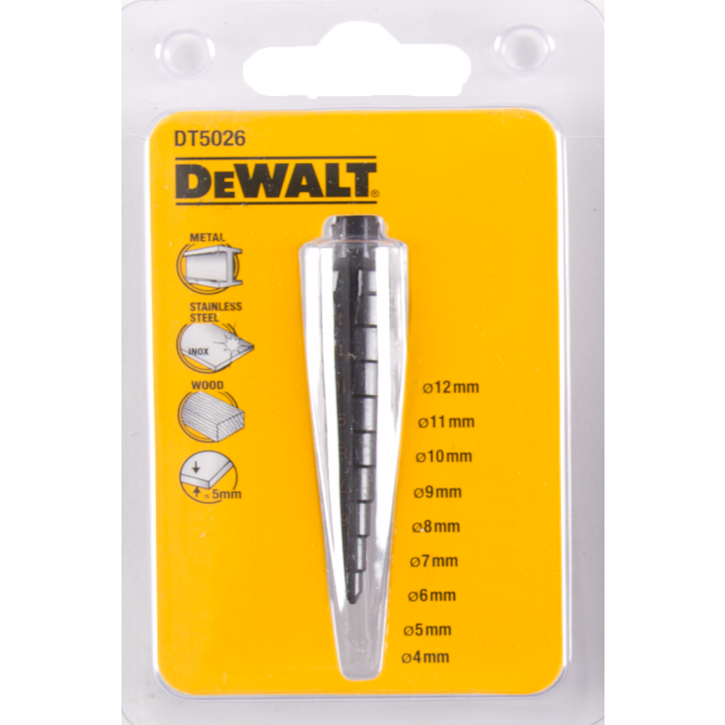DeWalt Accessoires DT5026-QZ Extreme IMPACT Metaal trappenboor 4-12mm