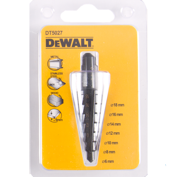 DeWalt Accessoires DT5027-QZ Extreme IMPACT Metaal trappenboor 6-18mm