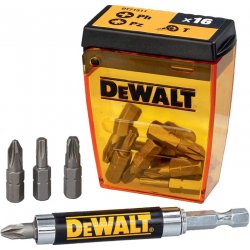 DeWalt Accessoires DT71511-QZ 16-delige bitset met magnetische schroefgeleider