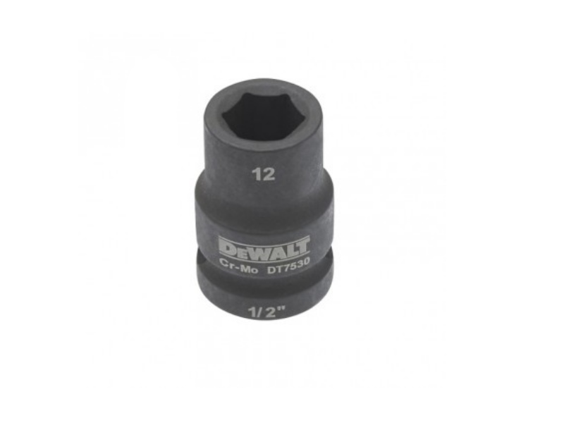DeWalt Accessoires DT7540-QZ IMPACT Zeskantdop 22 mm x 1/2'' Kort