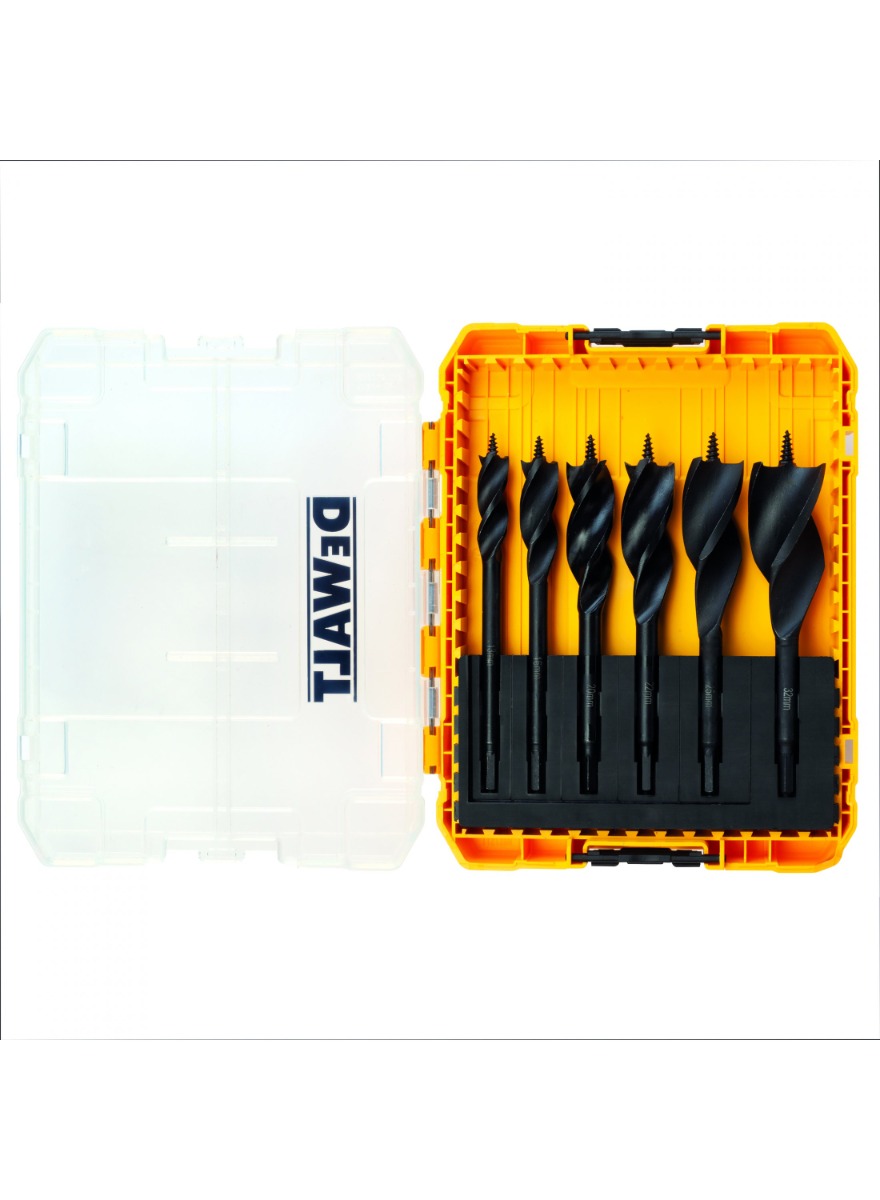 DeWalt Accessoires DT90238-QZ Speedborenset 6-delig in Tough Case