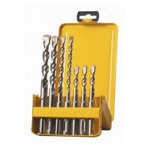 DeWalt Accessoires DT9701-QZ SDS Plus Borenset 7-delig Extreme 2 in Cassette