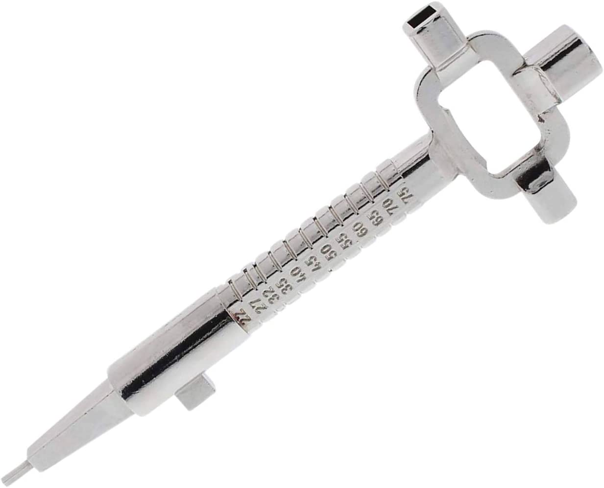 Dulimex 11287 0160.600.1030 Bouwsleutel DX zamac vernikkeld