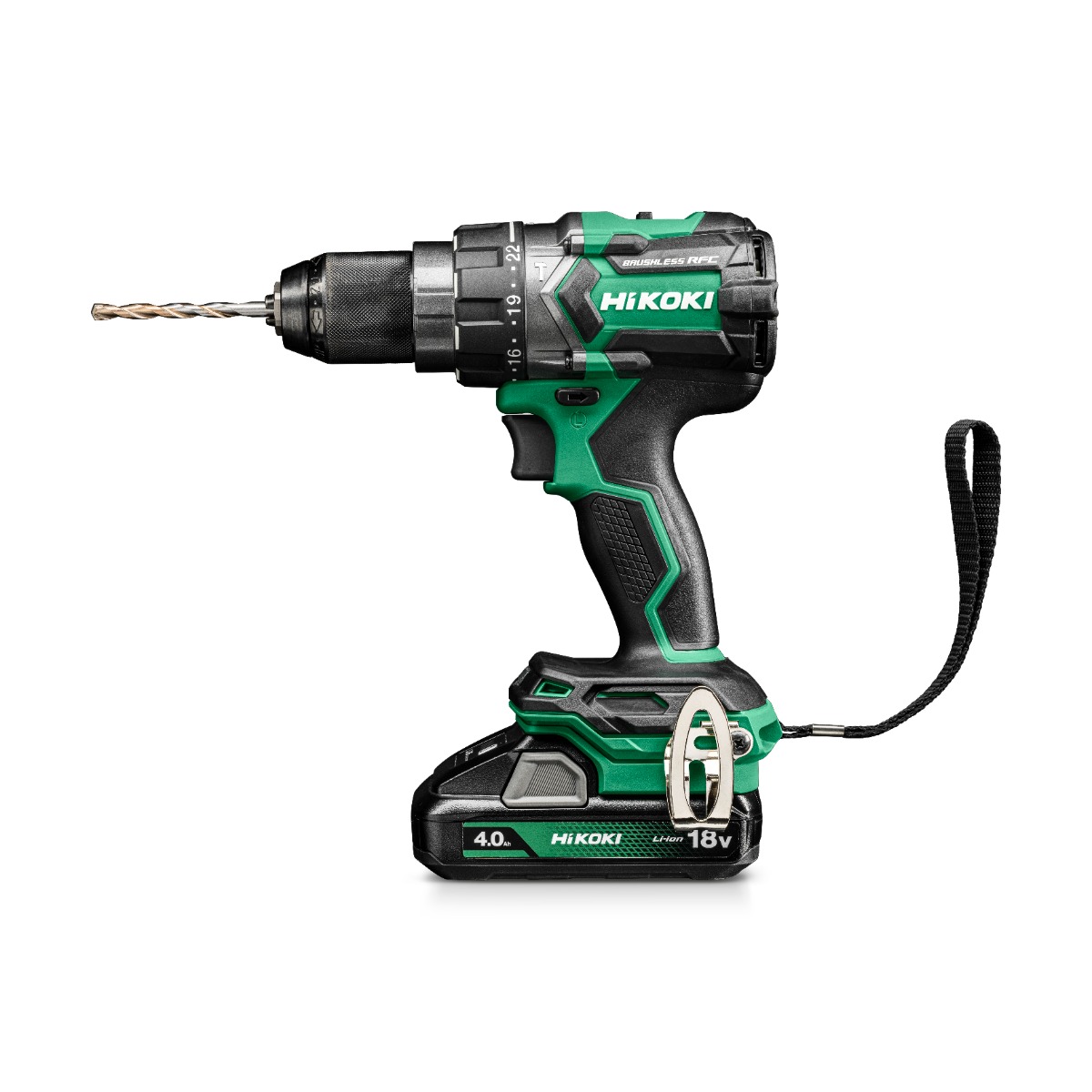HiKOKI DV18DCWHZ Accuklopboormachine 18 Volt 4,0 Ah Li-ion in HSC II koffer