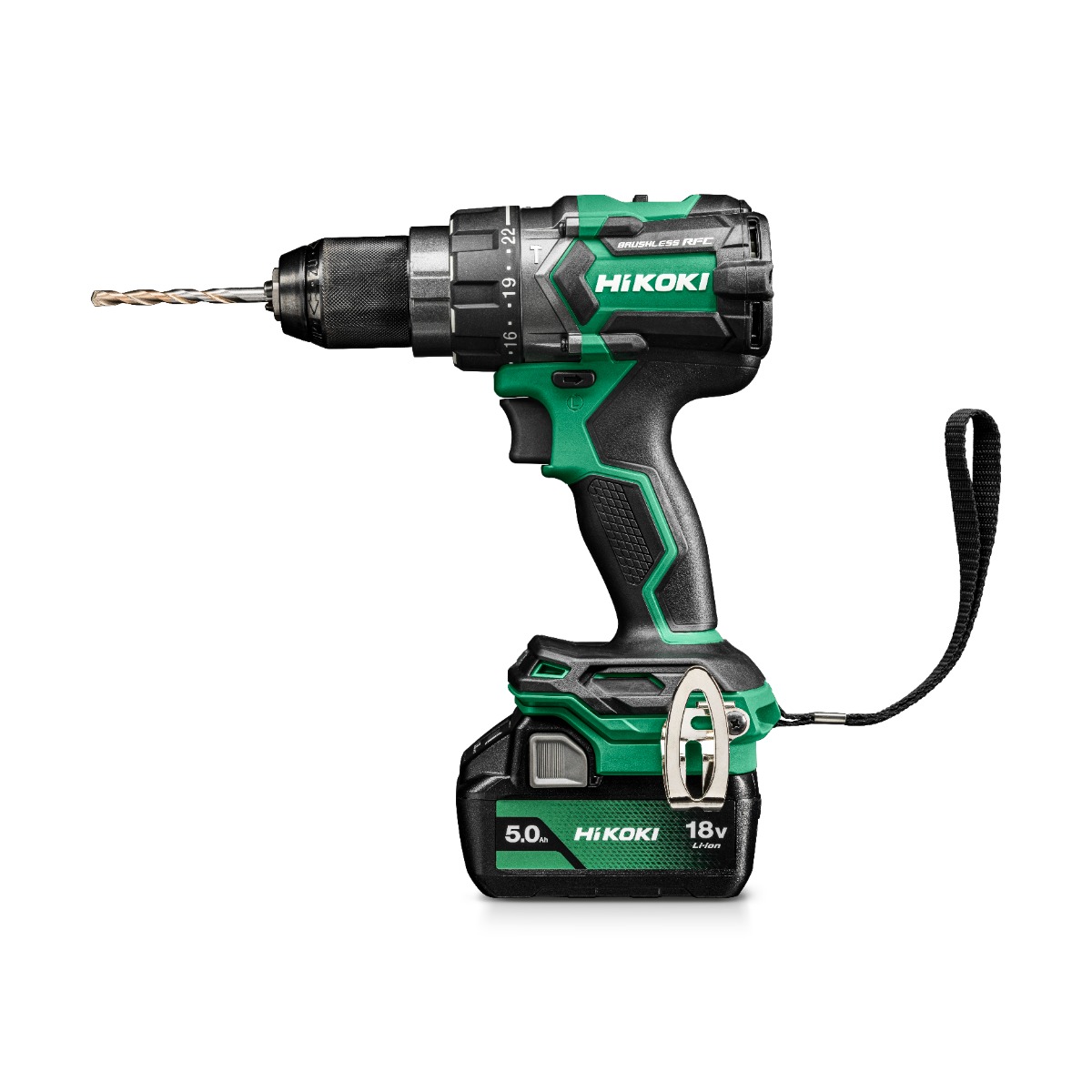 HiKOKI DV18DCWPZ Accuklopboormachine 18 Volt 5,0 Ah Li-ion in HSC II koffer