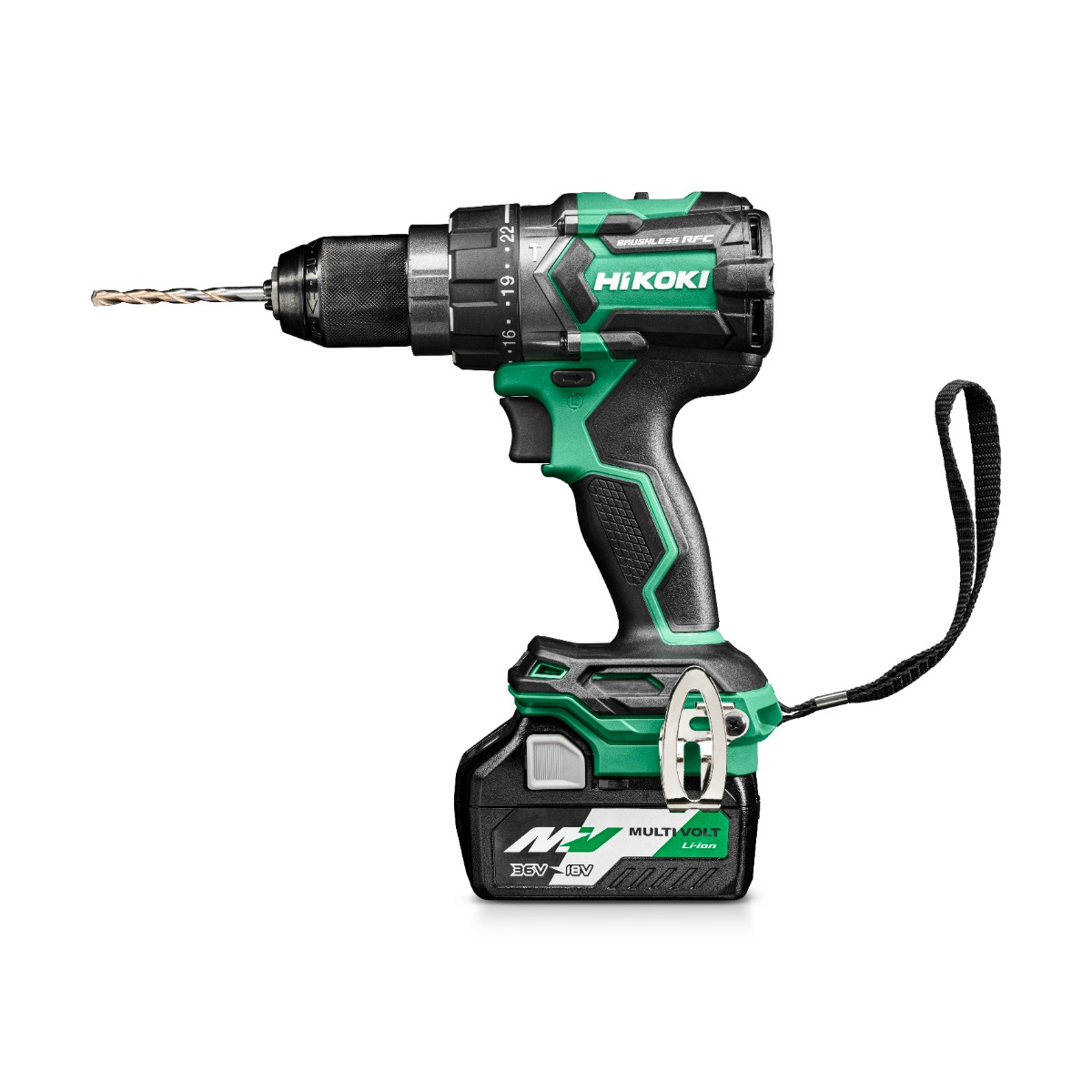 HiKOKI DV18DCWRZ Accuklopboormachine Multivolt 36V 2,5 Ah Li-ion in HSC II koffer