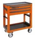 Beta 050006331 Servicewagen met 3 laden en 189-delig assortiment gereedschappen Oranje