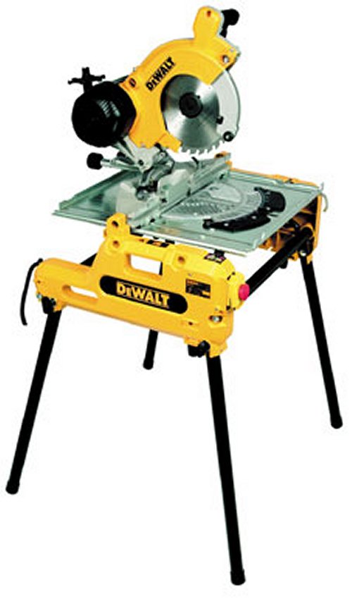 DeWalt DW743N-QS 250 mm tafel-, afkort- en verstekzaagcombinatie