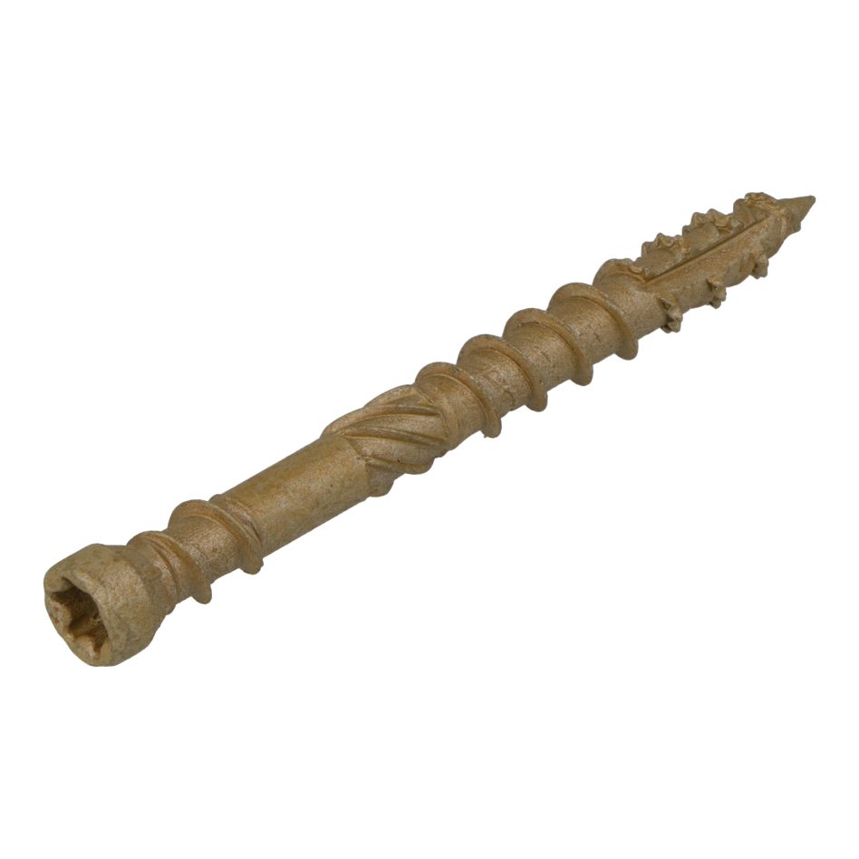 Dynaplus 0283.08.62401 Vlonderschroef XTREME AR-Bronze PK-60° +Snijpunt TX-40 8.0 x 80/42 mm - 50 stuks