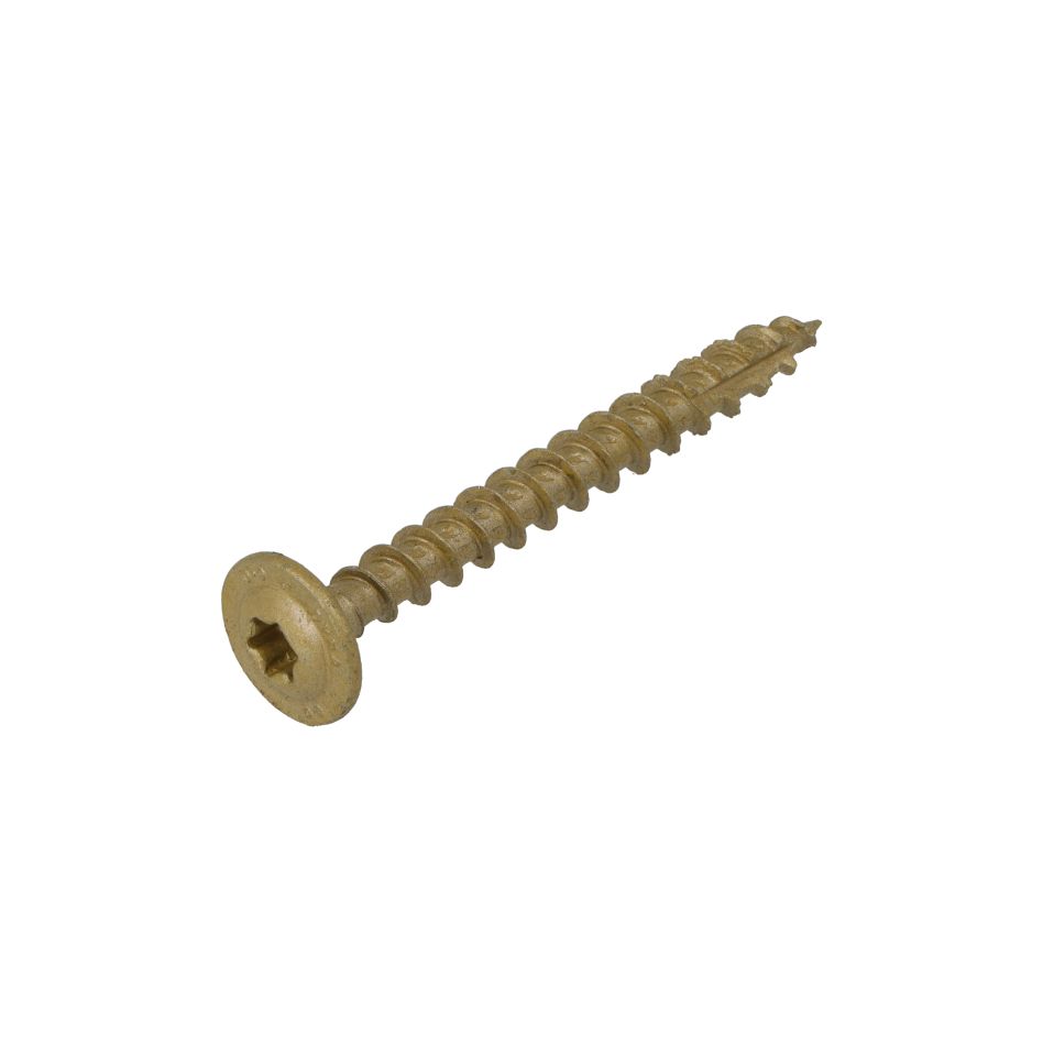 Dynaplus 0286.08.49901 Houtbouwschroef AR-Bronze TK +Snijpunt TX-30 6.0 x 50 mm - 100 stuks