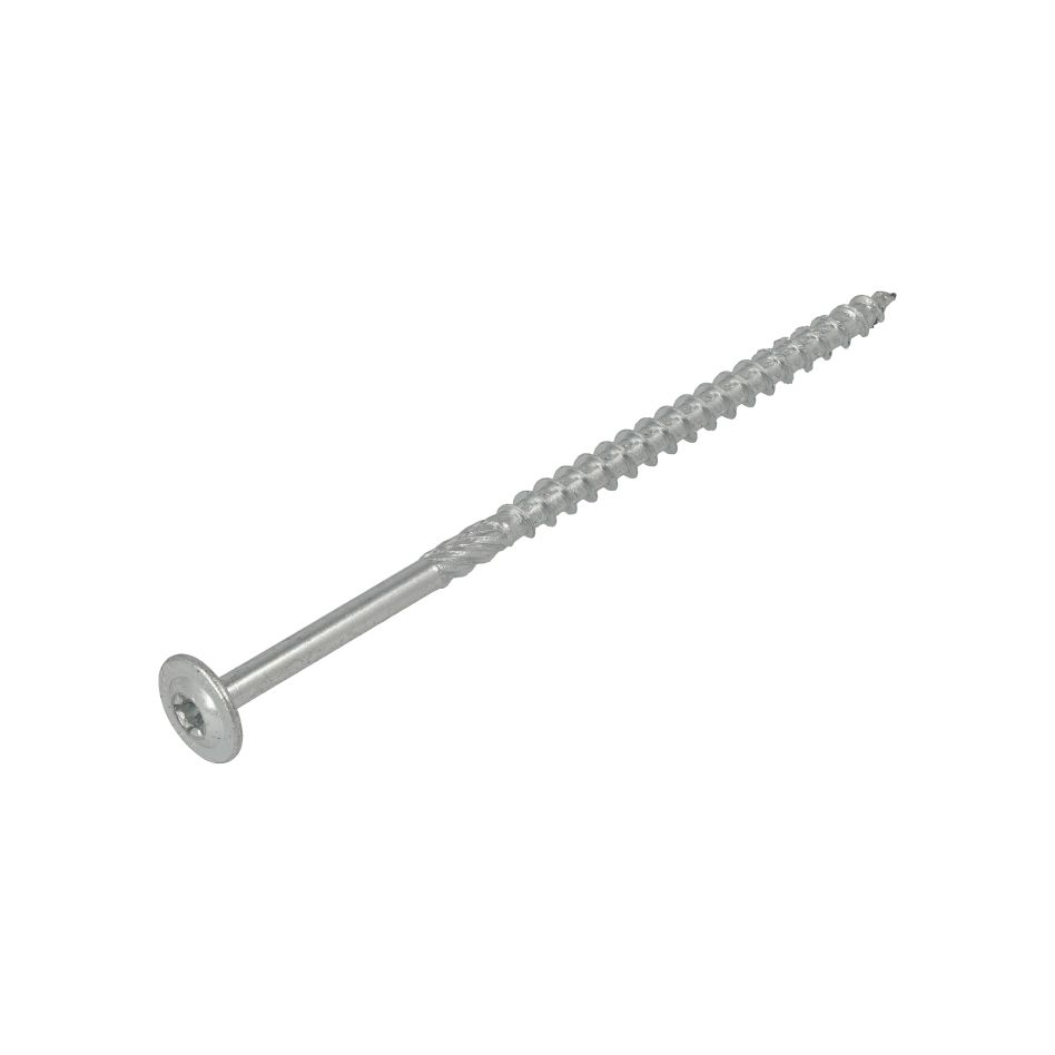 Dynaplus 0286.01.51301 Houtbouwschroef VZ TK +Snijpunt TX-30 6.0 x 180/80 mm - 50 stuks