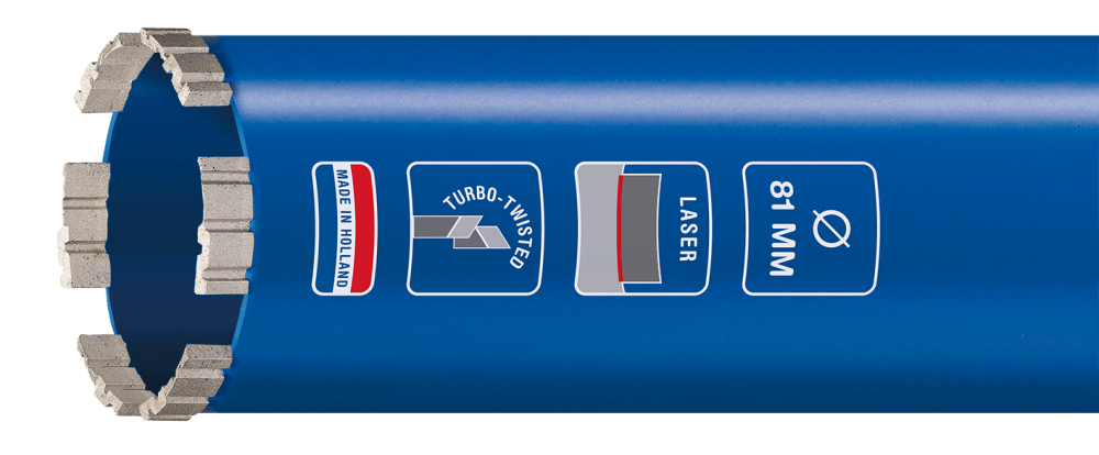 Carat EM15140050 LASER MASTER DIAMANTBOOR 151x400xM30