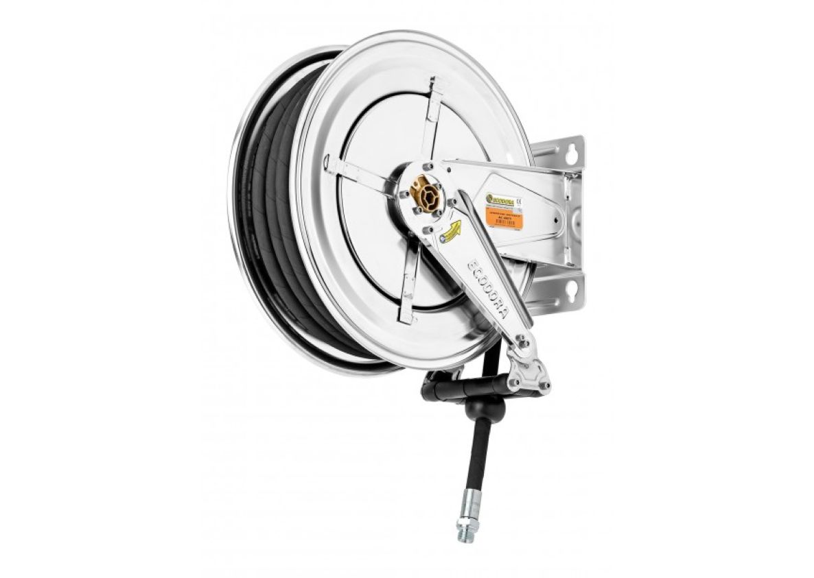 Ecodora 567000100 Slanghaspel 18m (water 100°C) - 200 bar - slang 3/8" - (432/32)